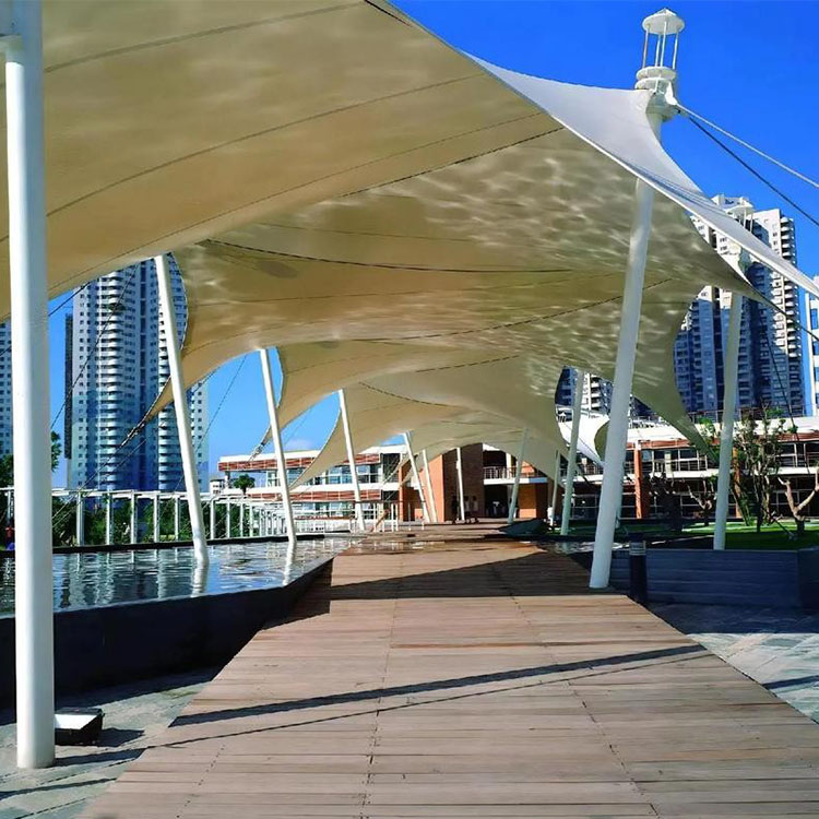 商河县膜结构景观棚