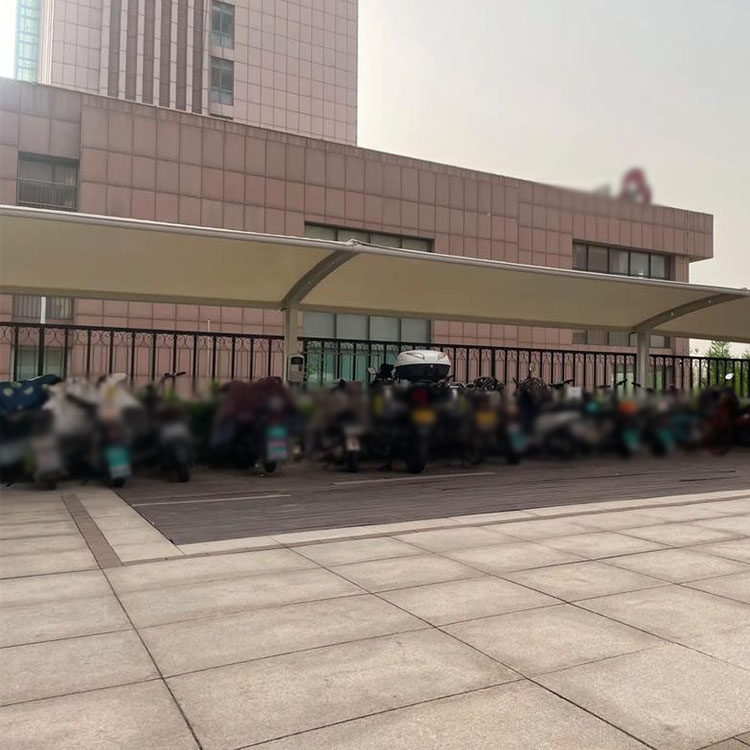 商河县膜结构电动车棚